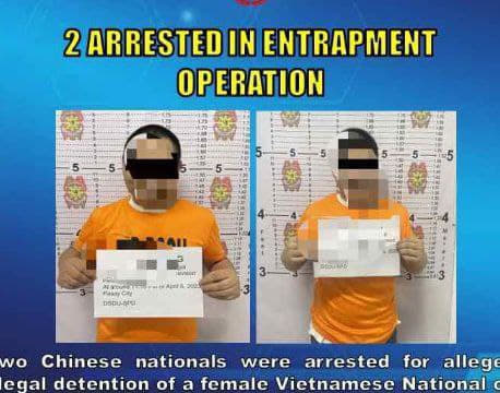 2中国公民绑架勒索越南女子被捕