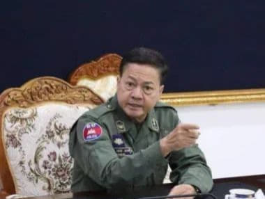 据柬媒报道，柬埔寨国家警察总署总监涅沙文将军4月19日指出，最近金边棉...