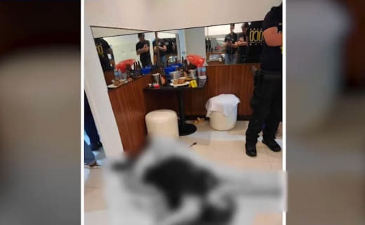 本周五，菲律宾马尼拉市一家汽车旅馆内发现一名女子遭到“警察男友”的枪杀...