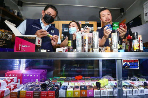 菲律宾贸工部缉获未经认证电子烟叹非法线上销售横行