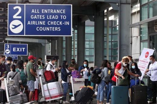NAIA机场客运量翻两倍即将恢复到疫情前水平