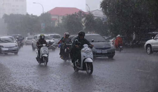 柬埔寨将迎来大面积降雨