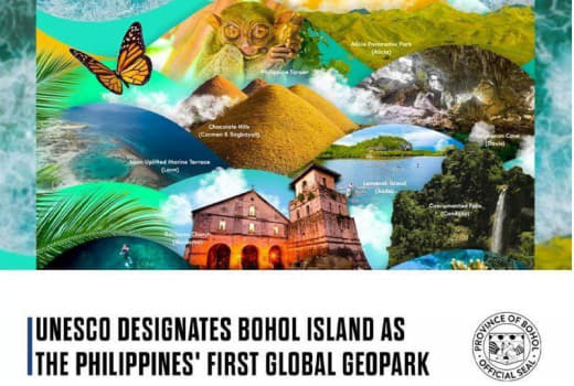 联合国文化机构周三表示，菲律宾薄荷岛(Bohol)已被认定为菲律宾的第...