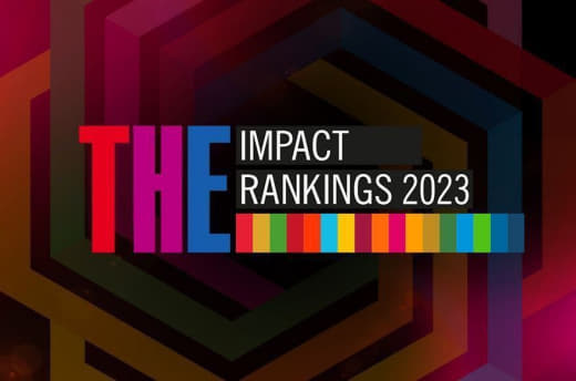 6月1日，2023年泰晤士高等教育(THE)公布最新年度的影响力排名，...