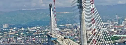 连接宿务市和墨丹岛菲律宾最长大桥即将竣工