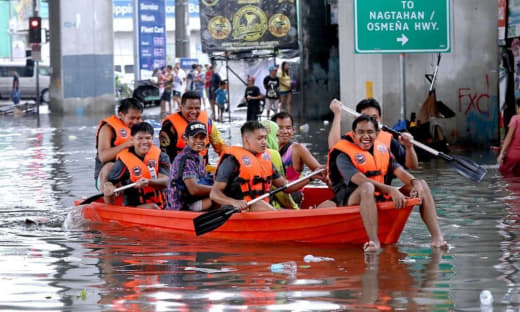 由于天气恶劣，菲律宾总统府宣布首都区各年级学校以及政府办公室从周四下午...