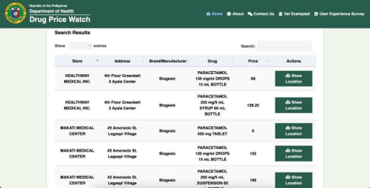 菲律宾卫生部周一宣布正式启用药品价格监测网站。该部门表示，人们现在可以...