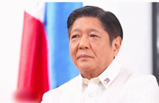 小马科斯总统发誓，菲律宾永远不会再次屈服于任何外部势力，因为他鼓励菲律...