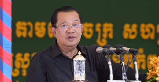 6月16日上午，柬埔寨总理洪森宣布，第7届全国大选期间将暂停慰问工人，...