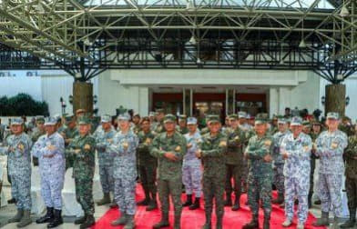 菲律宾军方展开年度多军种演习
