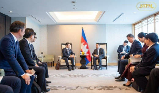 据柬媒消息，12月16日上午，洪玛耐首相在日本分别会见日本关西经济联合...