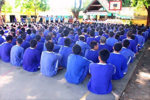 柬埔寨囚犯逾4万人，多数涉毒