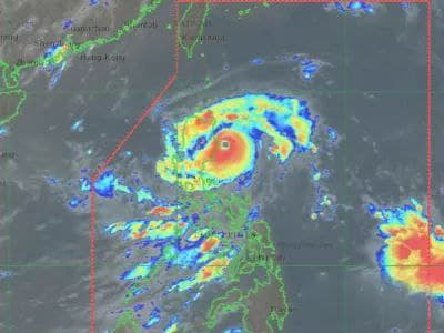 今年第九号台风“苏拉”(国际名，菲律宾本地名戈林Goring)已增强为...