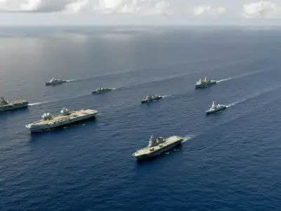 当地时间8月27日，菲律宾海军通过西部海军(NFW)参加了2023年东...