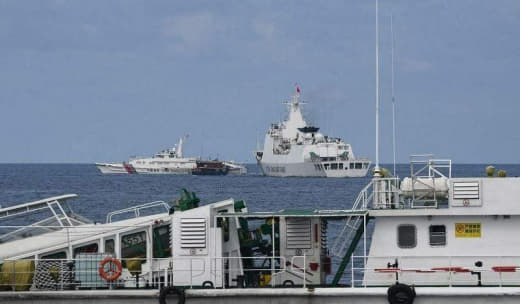 菲律宾武装部队称，日本和澳大利亚“表示愿意”与菲律宾和美国在南中国海有...