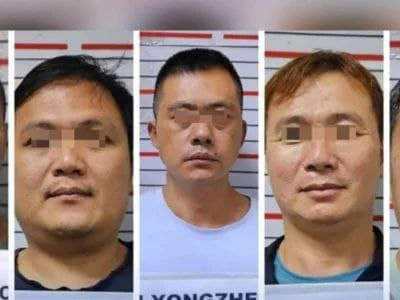 涉嫌为犯罪集团工作的五名外国人因违反菲律宾移民法在巴拉望被捕。