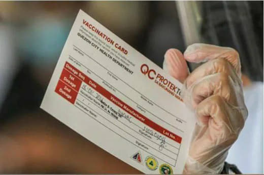 菲国警:贩售假疫苗卡可被监禁2年