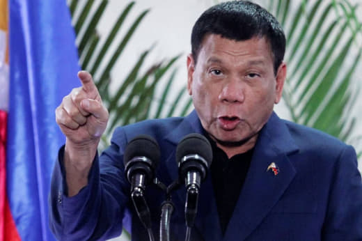菲律宾总统杜特尔特：某位富二代总统候选人吸食毒品！
