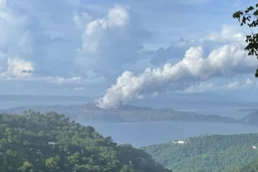 台风刚过没几天，菲律宾塔尔火山又有爆发风险