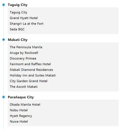当下菲律宾首都区有哪些酒店/度假村可安全入住？名单奉上！