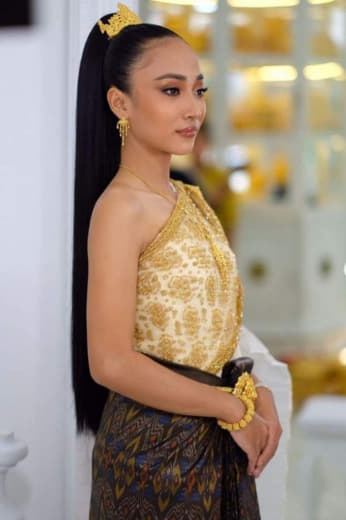 近日，RethSreyNeath被选为2023年柬埔寨环球小姐。
